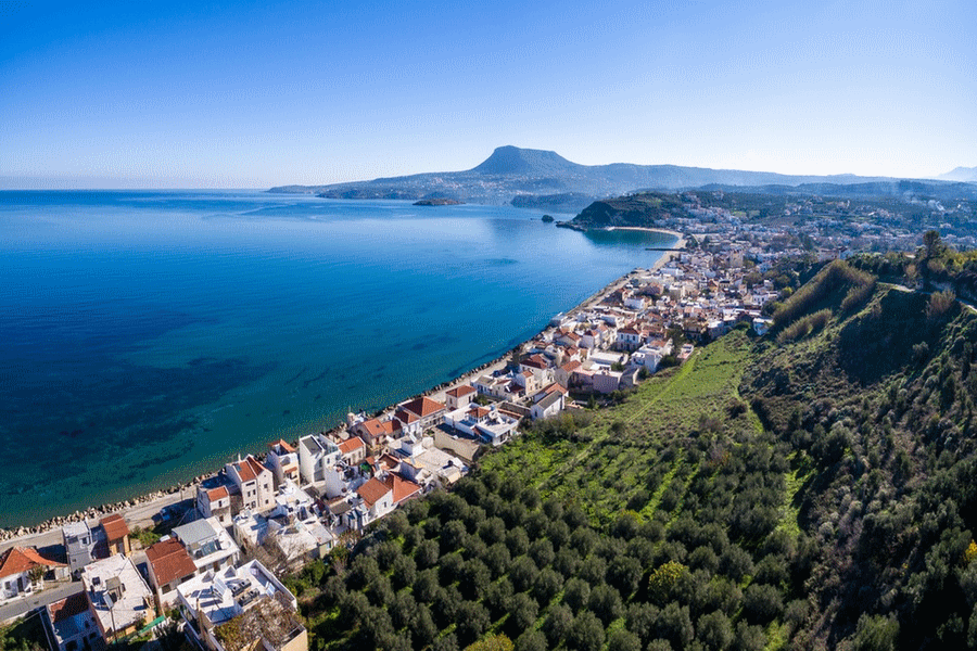 Photo of the coastline of the city